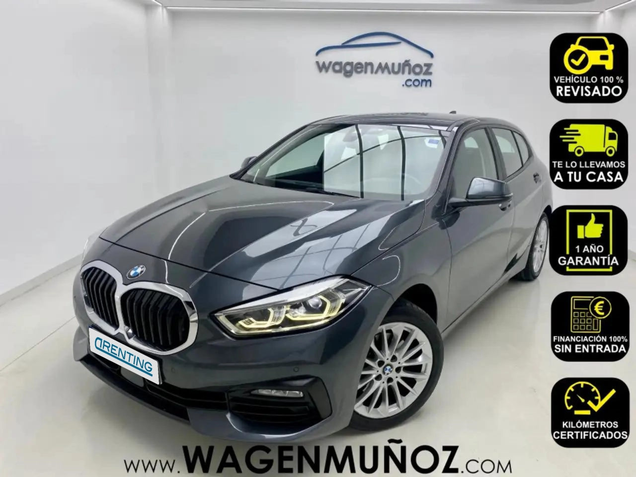 Renting BMW 120 116d Business Blanco