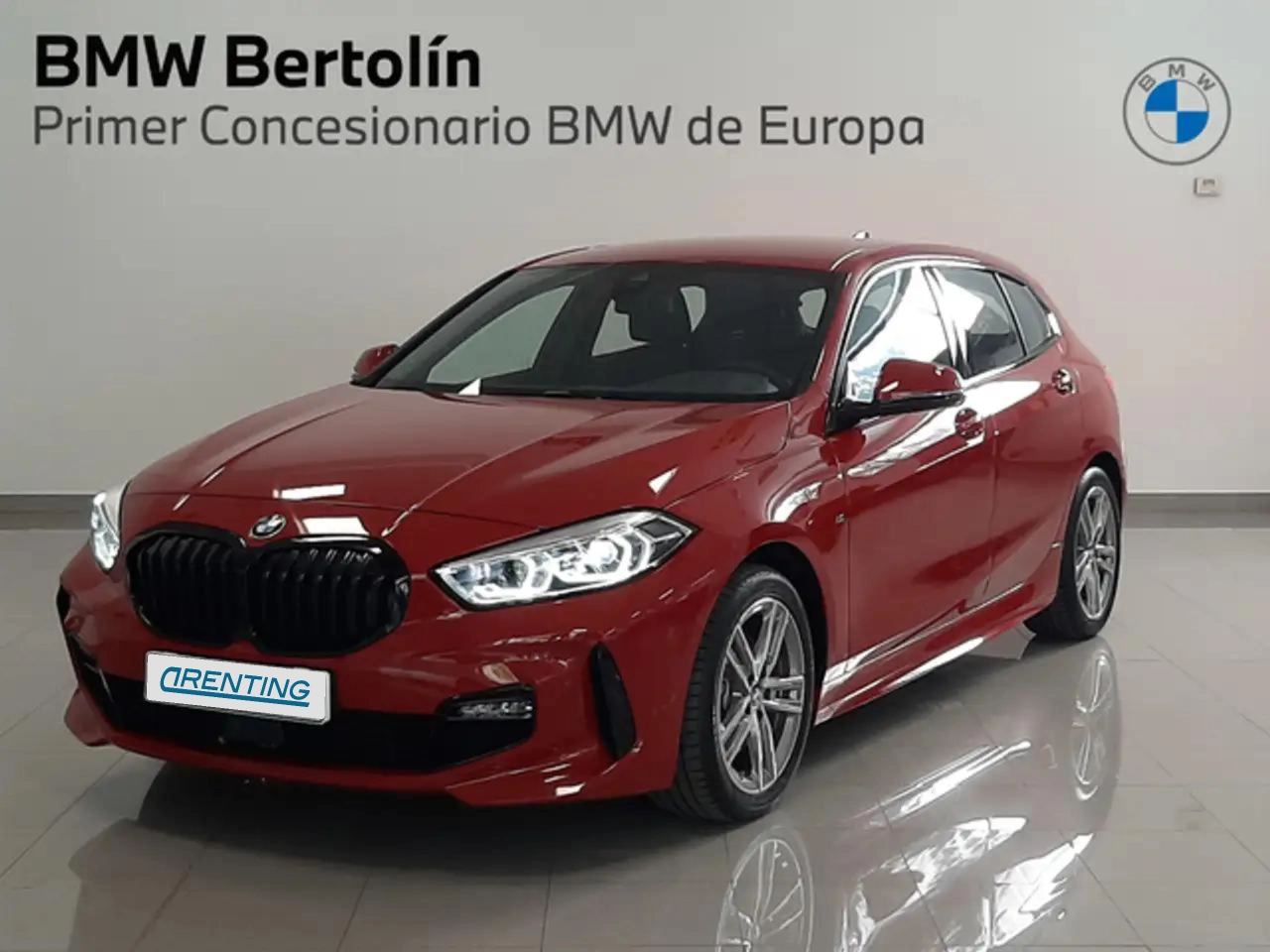 Renting BMW 118 118dA Business Rojo 1