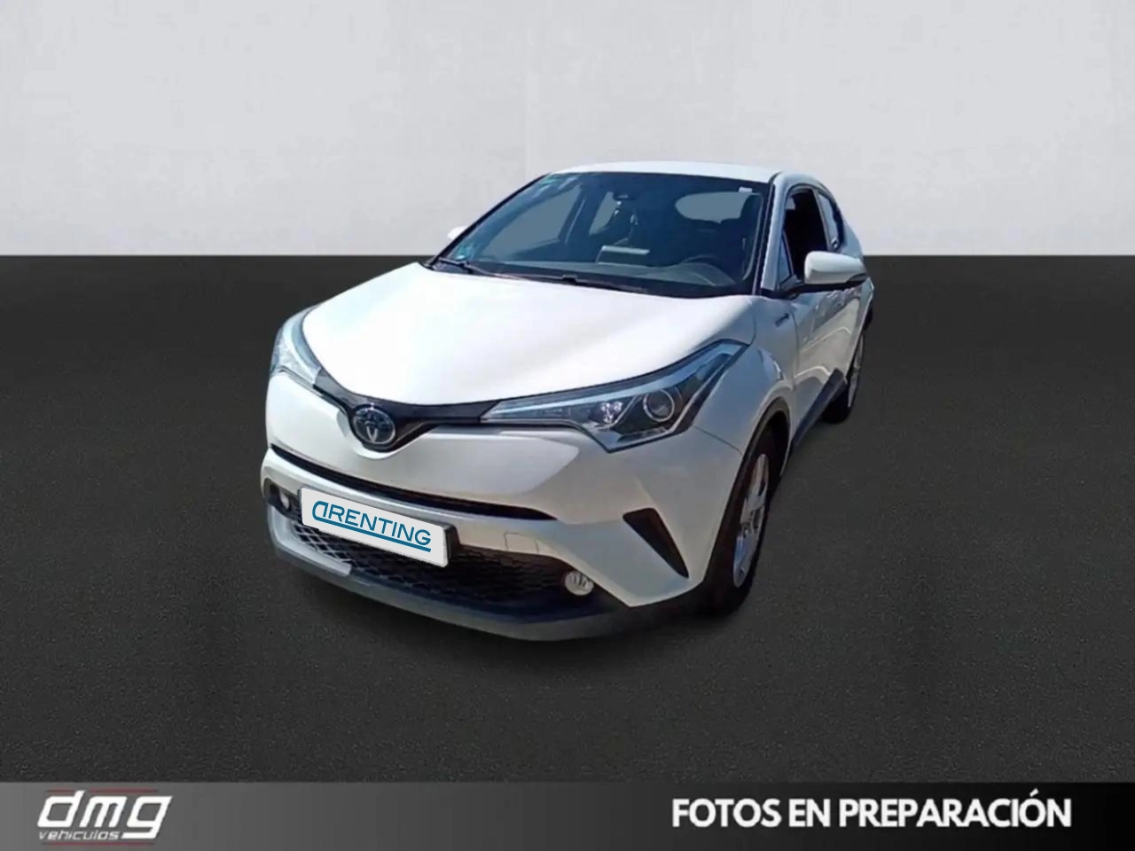 Renting Toyota C-HR 125H Active Blanco 1