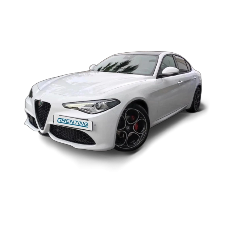 Renting Alfa Romeo Giulia 2.0 Gasolina 147kW (200CV)  RWD Sprint Blanco