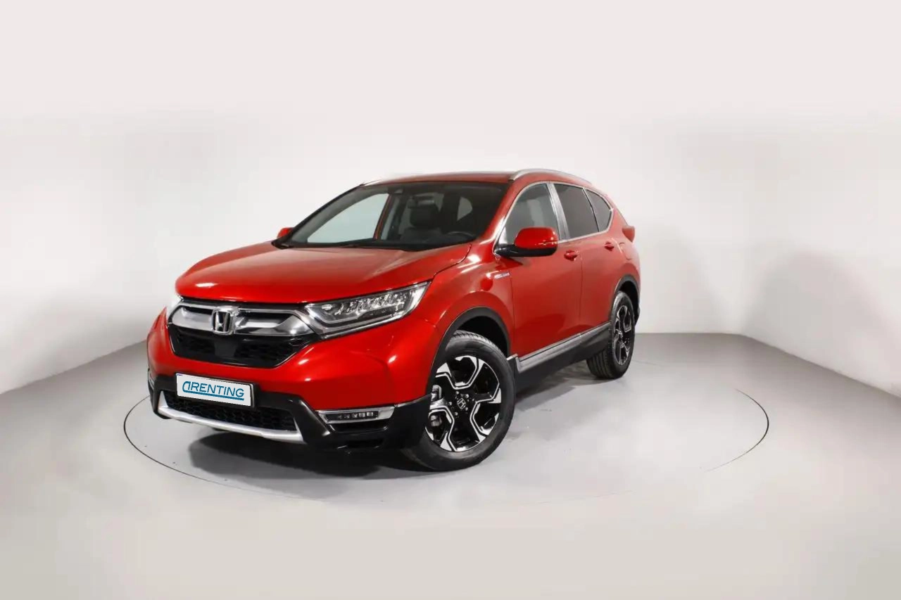 Renting Honda CR-V 2.0 I-MMD HYBRID EXECUTIVE CVT 4WD 5P Rojo