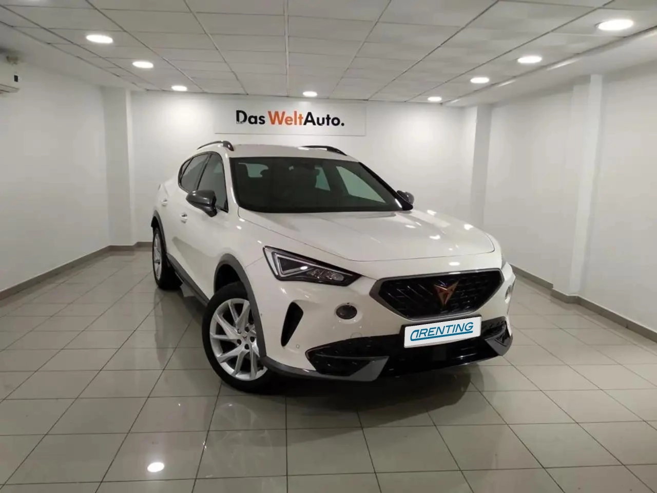 Renting CUPRA Formentor 2.0 TDI 150 Blanco 2