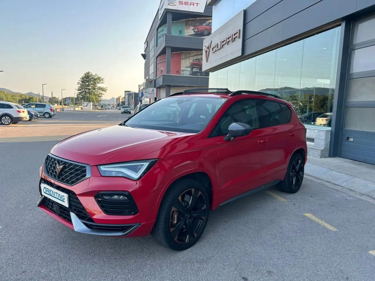 Renting CUPRA Ateca 2.0 TSI 300 DSG 4Drive Rojo 1