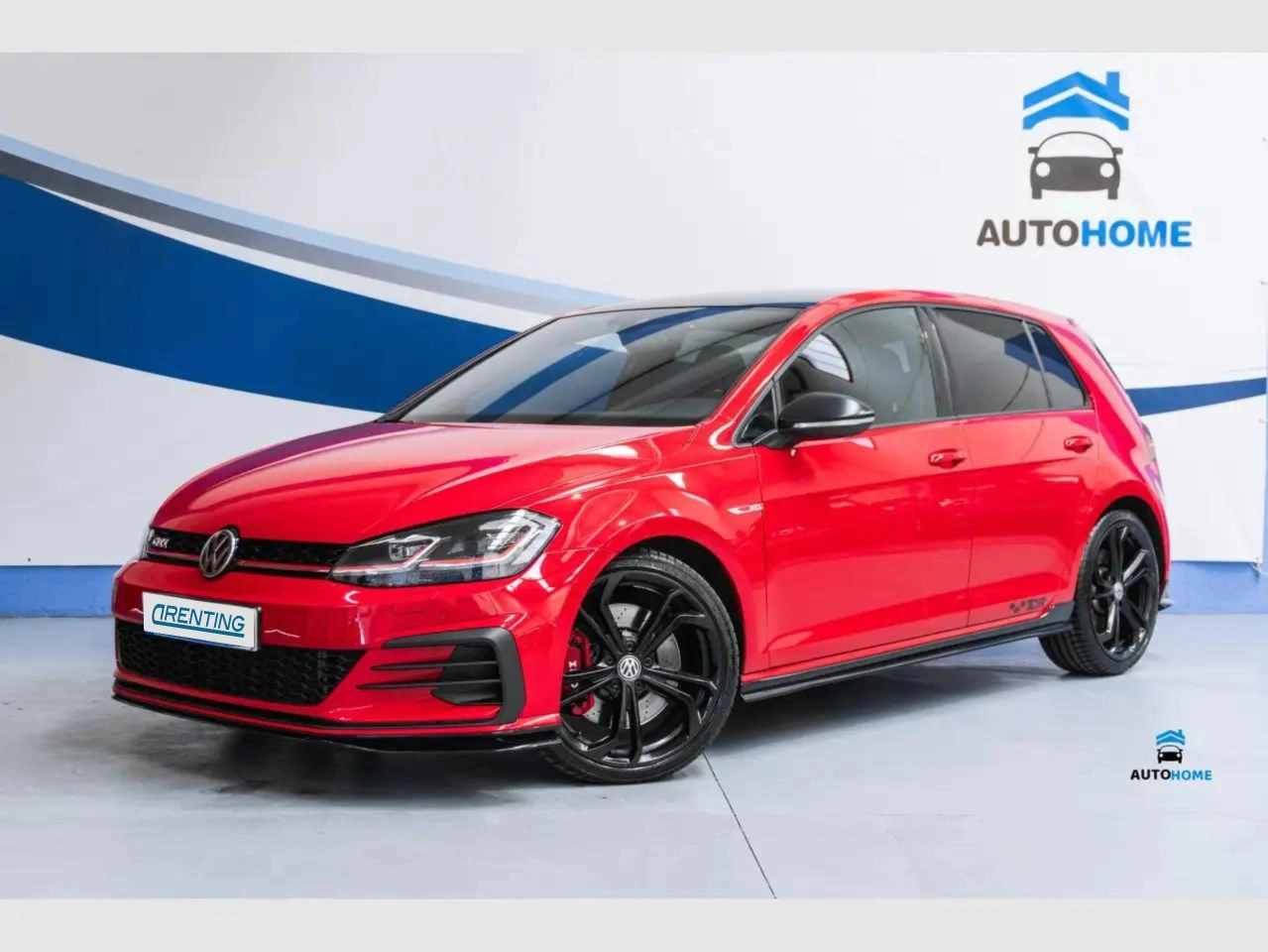 Renting Volkswagen Golf GTI 2.0 TSI TCR DSG7 213kW Rojo