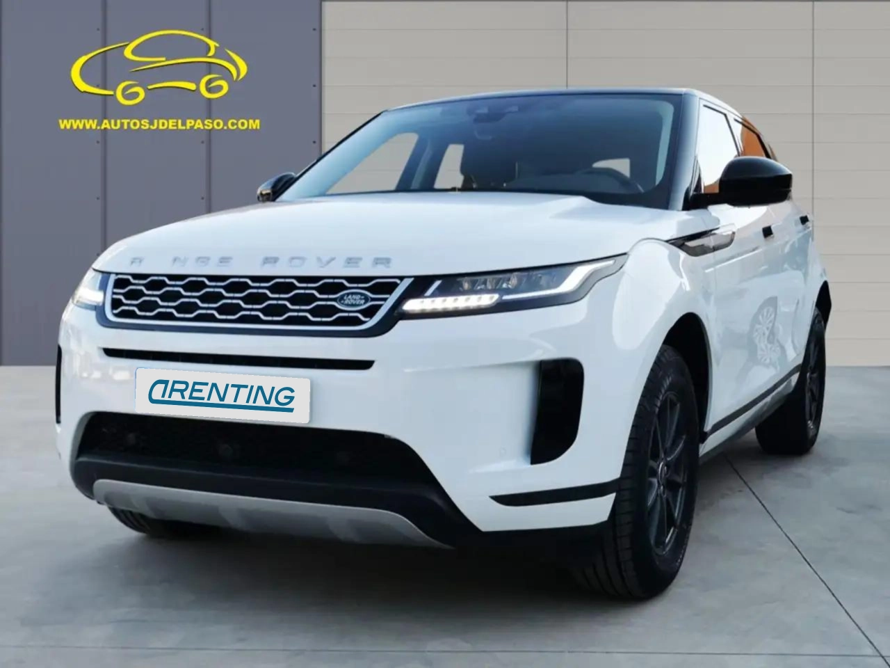 Renting Land Rover Range Rover Evoque 2.0D MHEV S AWD Aut. 150 Blanco 1