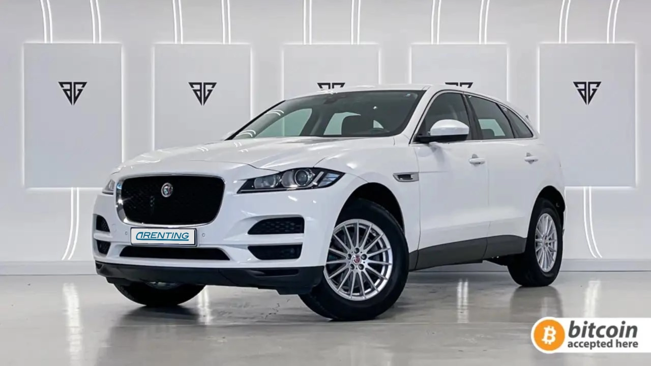 Renting Jaguar F-Pace 2.0i4D Pure RWD 163 Blanco