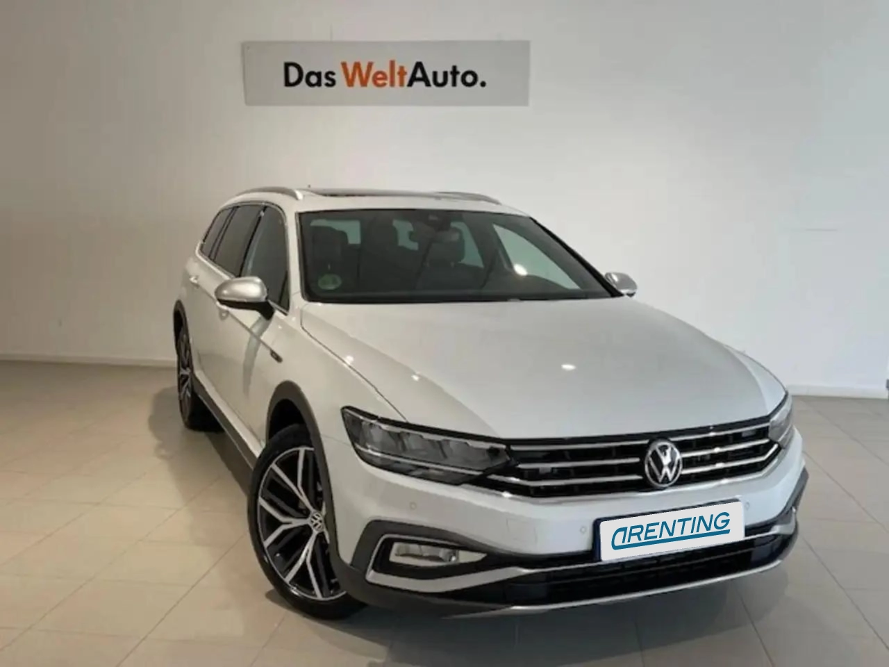 Renting Volkswagen Passat Alltrack 2.0TDI 4Motion DSG 147kW Blanco