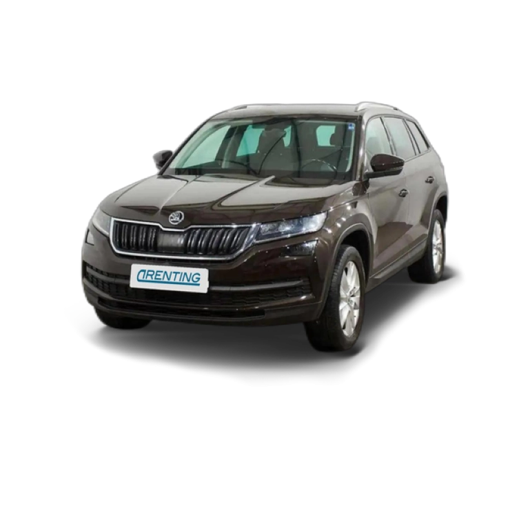 Renting Skoda Kodiaq 2.0TDI AB tech Ambition 4×2 DSG 110kW Gris 1