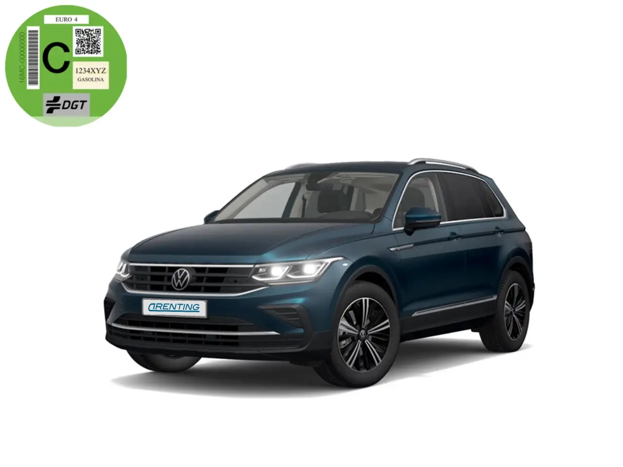 Renting Volkswagen Tiguan 2.0TDI Life 110kW Azul 1