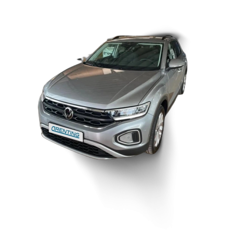 Renting Volkswagen T-Roc 2.0TDI Life DSG7 Plateado