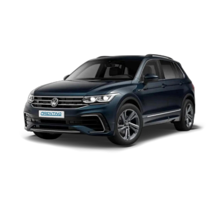 Renting Volkswagen Tiguan 2.0TDI R-Line DSG 110kW Azul 1 1