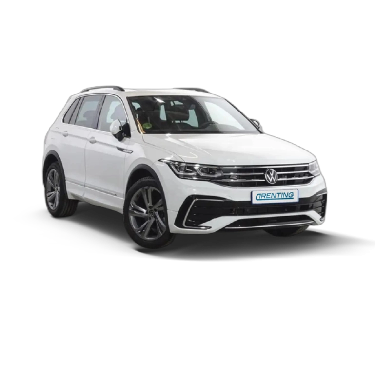 Renting Volkswagen Tiguan 2.0TDI R-Line DSG 110kW Blanco 2