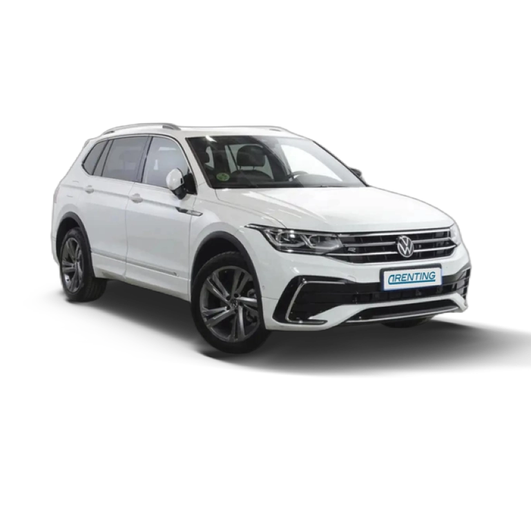 Renting Volkswagen Tiguan Allspace 2.0TDI R-Line DSG 110kW Blanco 1