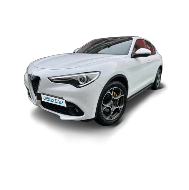 Renting Alfa Romeo Stelvio 2.2 Executive RWD 190 Aut. Blanco