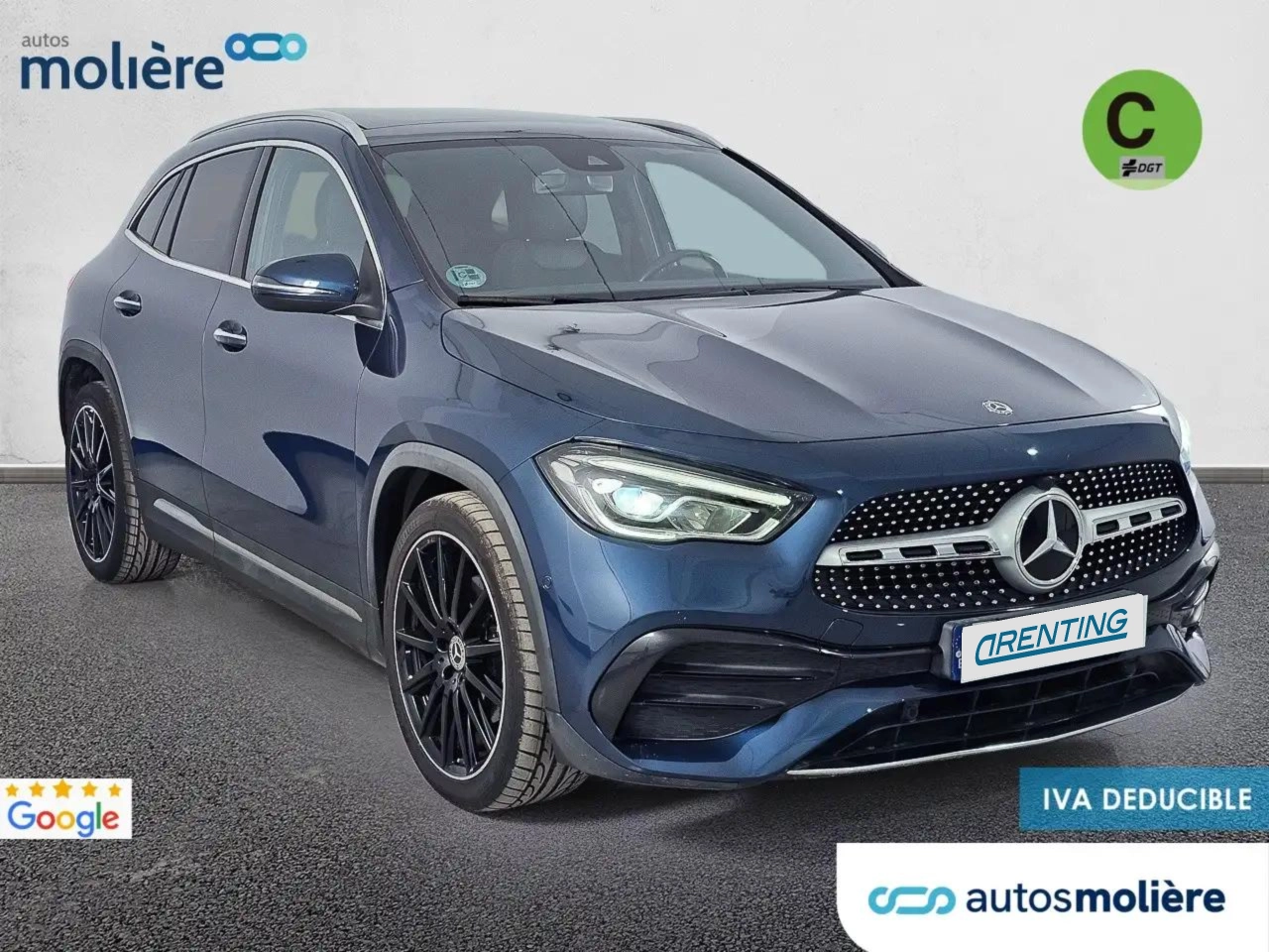 Renting Mercedes-Benz GLA 200 200d 8G-DCT Azul