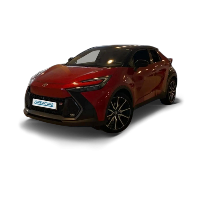 Renting Toyota C-HR 200H GR Sport Premiere Edition AWD Rojo