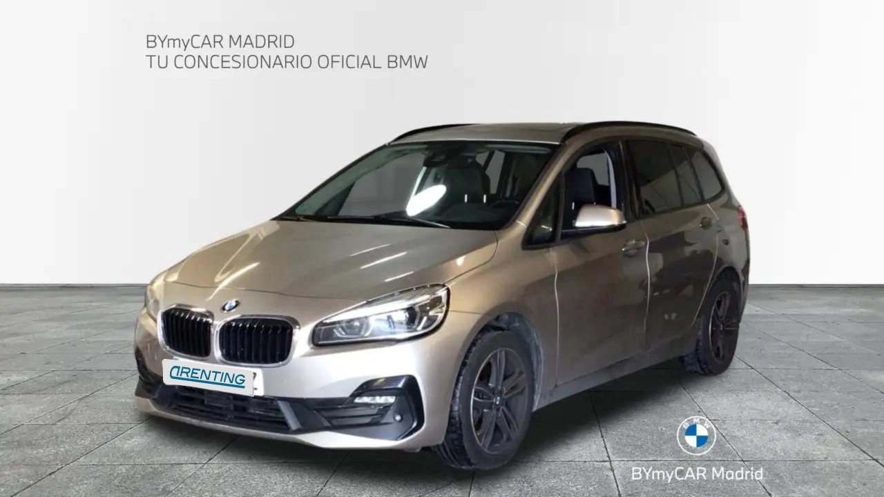 Renting BMW 216 216d Gran Tourer Plateado