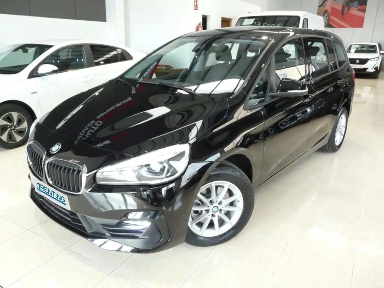 Renting BMW 216 216dA Gran Tourer Business Negro