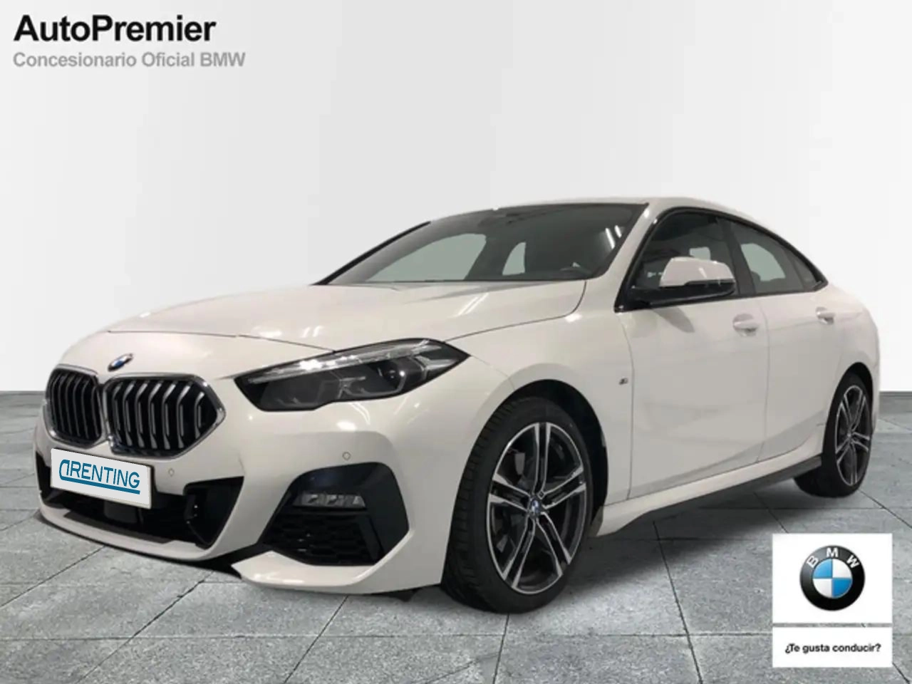 Renting BMW 218 218iA Gran Coupé Blanco 1