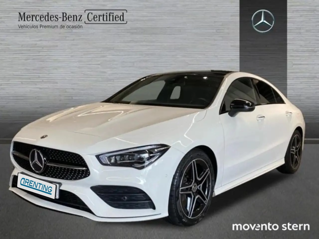 Renting Mercedes-Benz CLA 220 220d Blanco