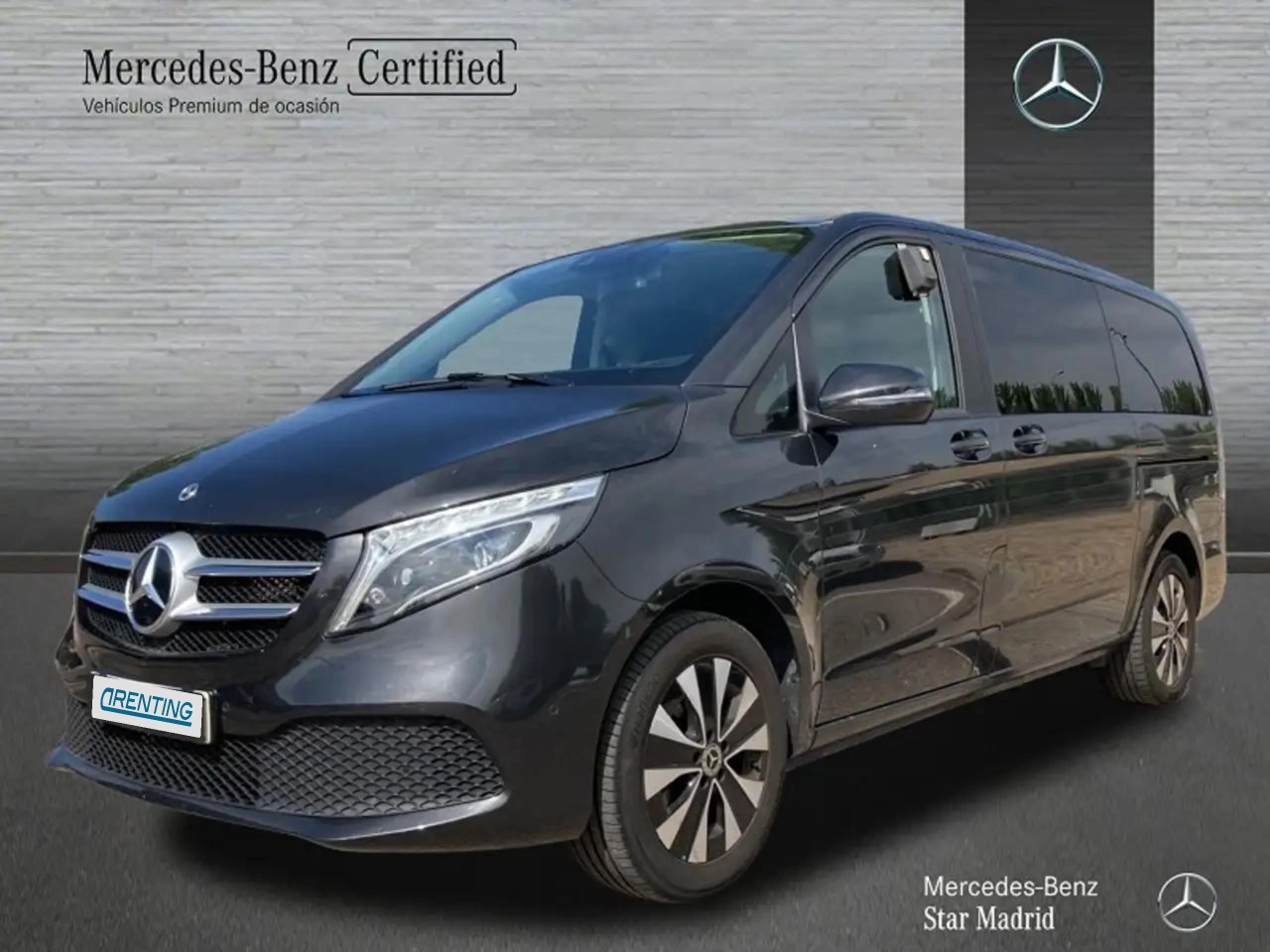 Renting Mercedes-Benz V 220d Largo Gris 1