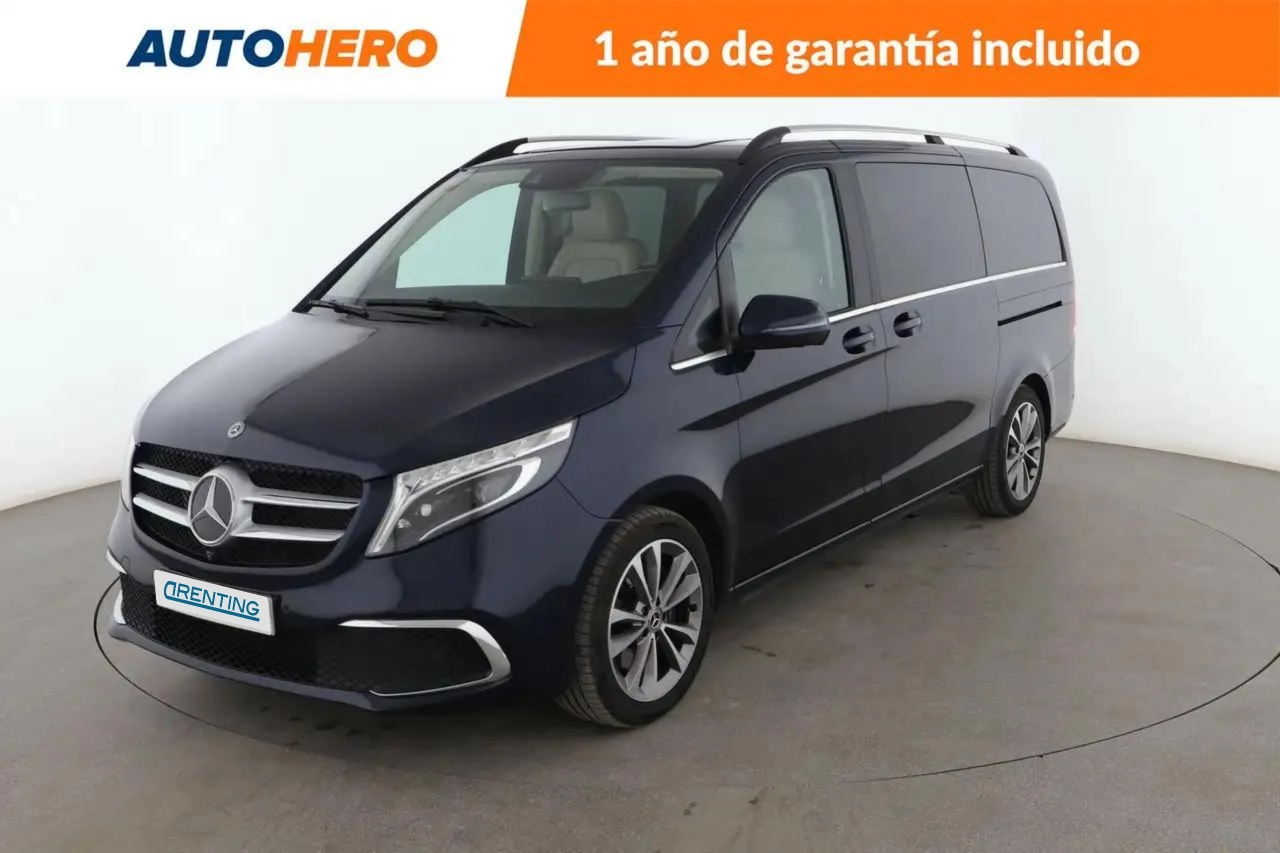 Renting Mercedes-Benz V 220 220d Largo Avantgarde 7G Tronic Negro 1 1