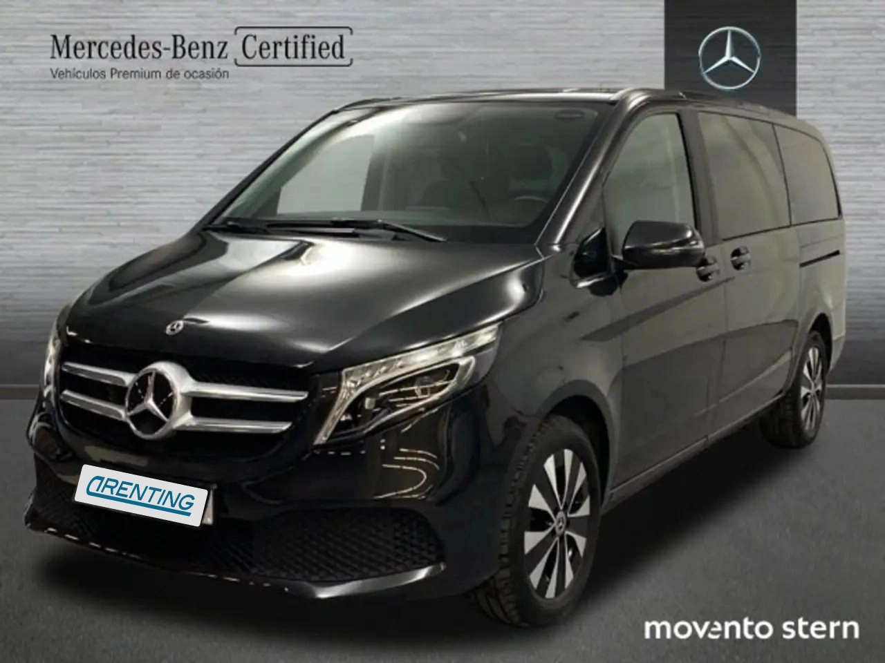 Renting Mercedes-Benz V 220 220d Largo Gris