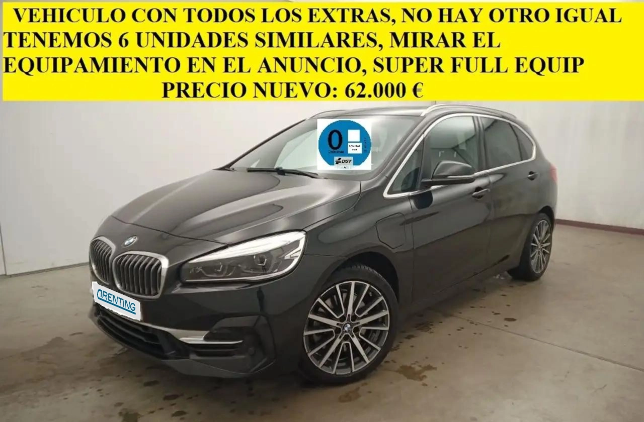 Renting BMW 225 225xe iPerformance Active Tourer Negro