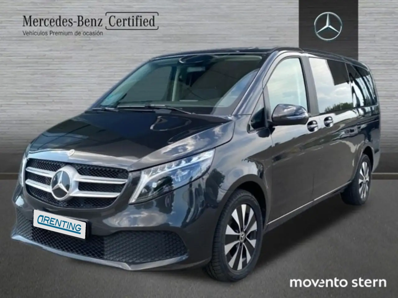 Renting Mercedes-Benz V 250 250d Largo Avantgarde Gris