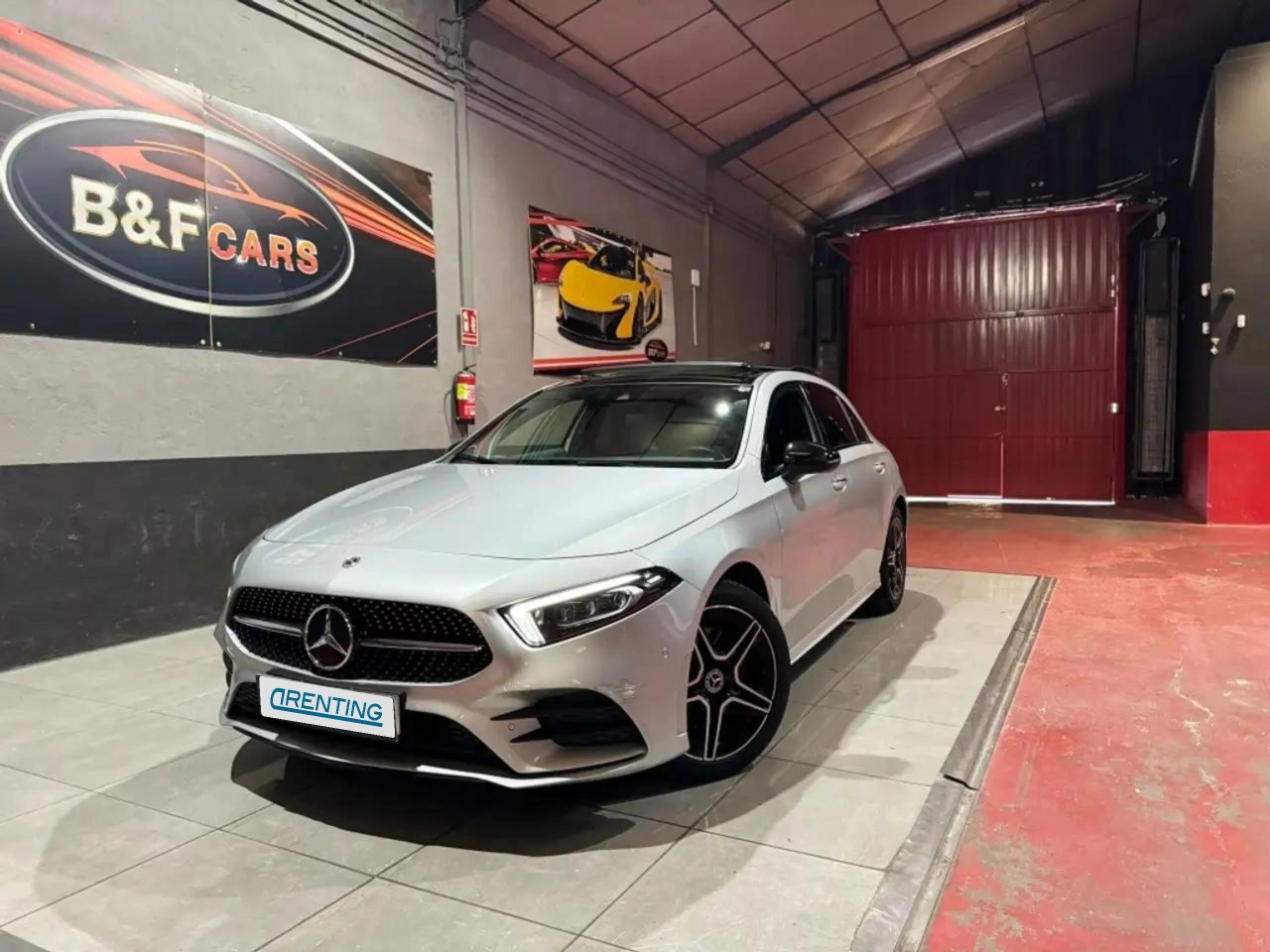 Renting Mercedes-Benz A 250 250e 8G-DCT Plateado 1