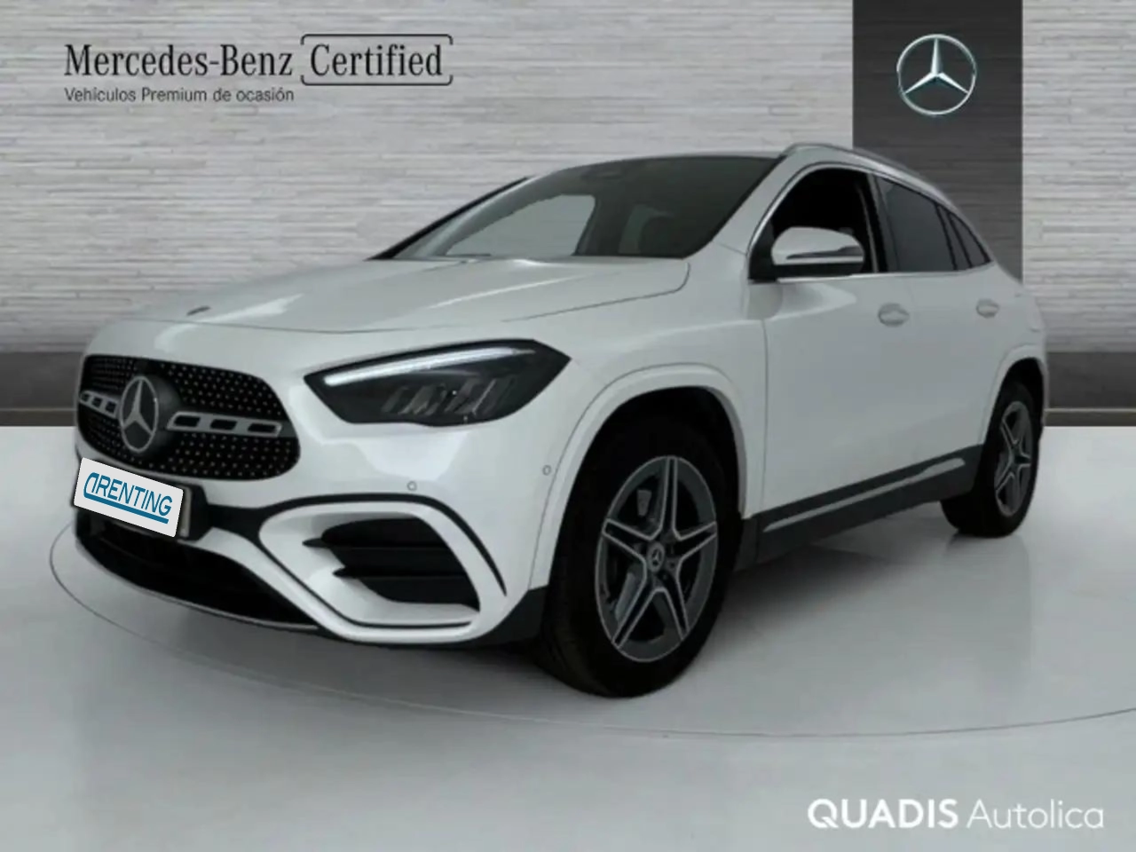 Renting Mercedes-Benz GLA 250 250e Blanco 3