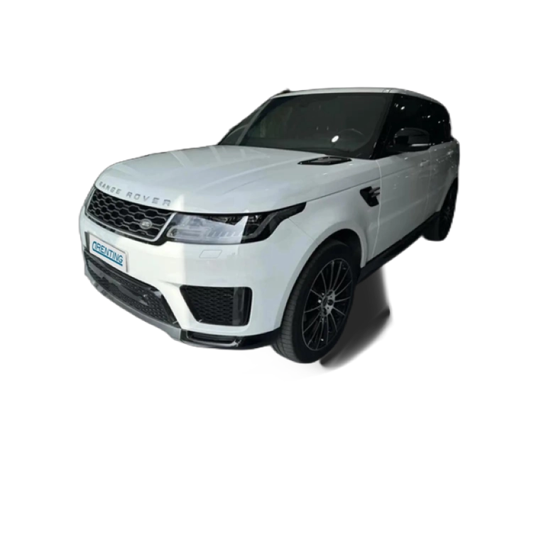 Renting Land Rover Range Rover Sport 3.0D I6 MHEV HSE Aut. 249 Blanco