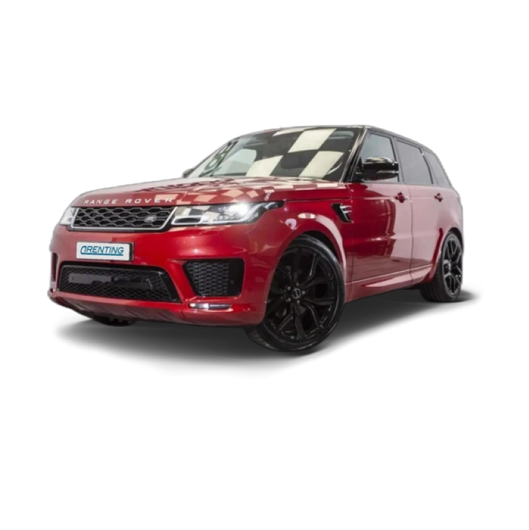 Renting Land Rover Range Rover Sport 3.0SDV6 SE Aut. 249 Rojo