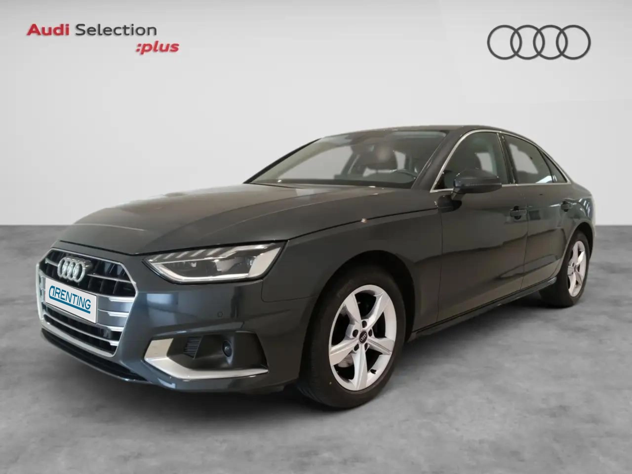 Renting Audi A4 30 TDI Advanced S tronic 100kW Gris 1