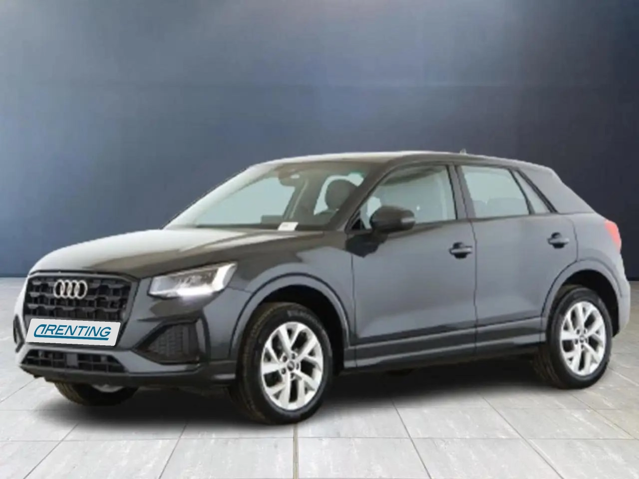 Renting Audi Q2 30 TDI Advanced S tronic 85kW Gris