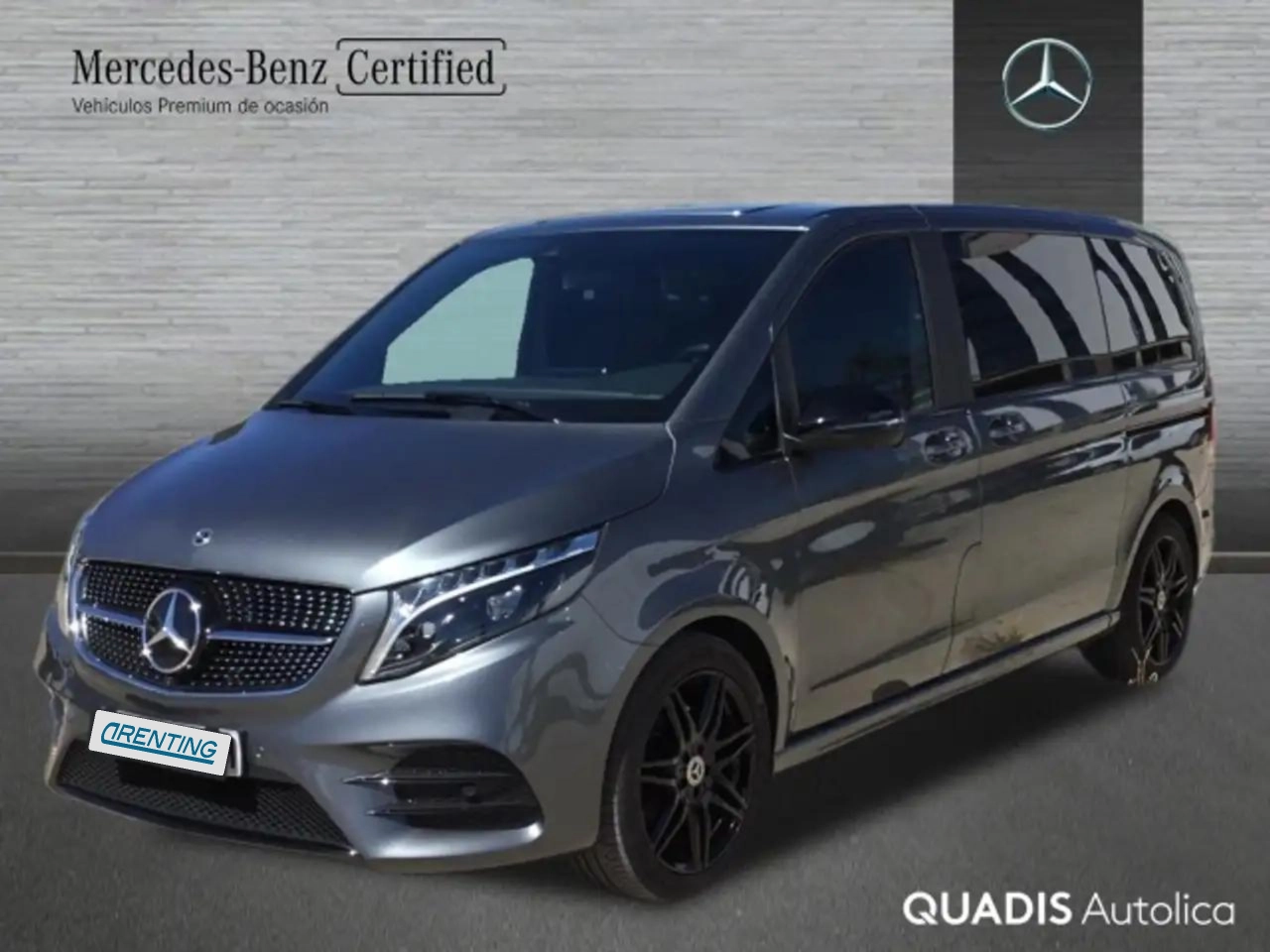 Renting Mercedes-Benz V 300d Compacto Avantgarde Gris