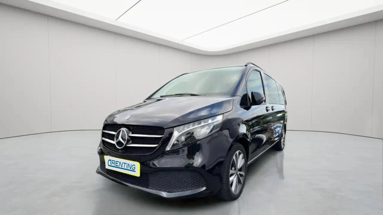 Renting Mercedes-Benz V 300d Extralargo Avantgarde Negro