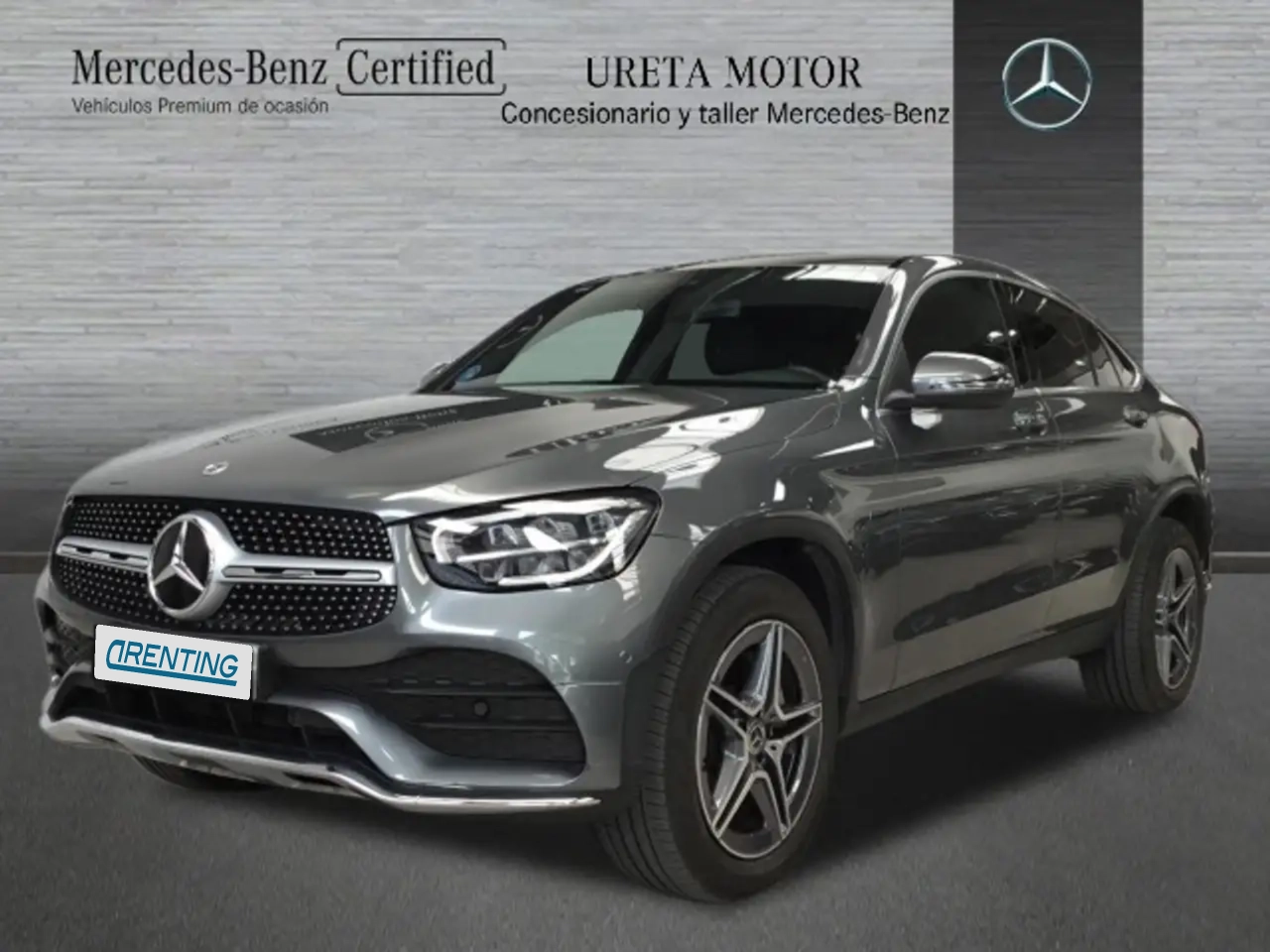 Renting Mercedes-Benz GLC 300 300de 4Matic 9G-Tronic Gris 3