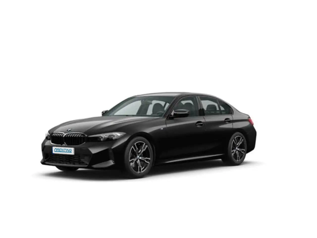 Renting BMW 318 318dA Negro 6