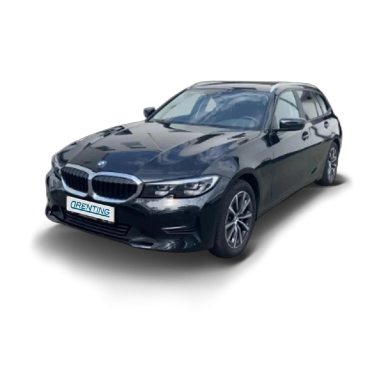 Renting BMW 330 330e xDrive Touring Negro 1