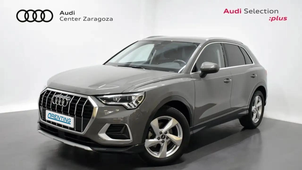 Renting Audi Q3 35 TDI Advanced S tronic 110kW Gris 1