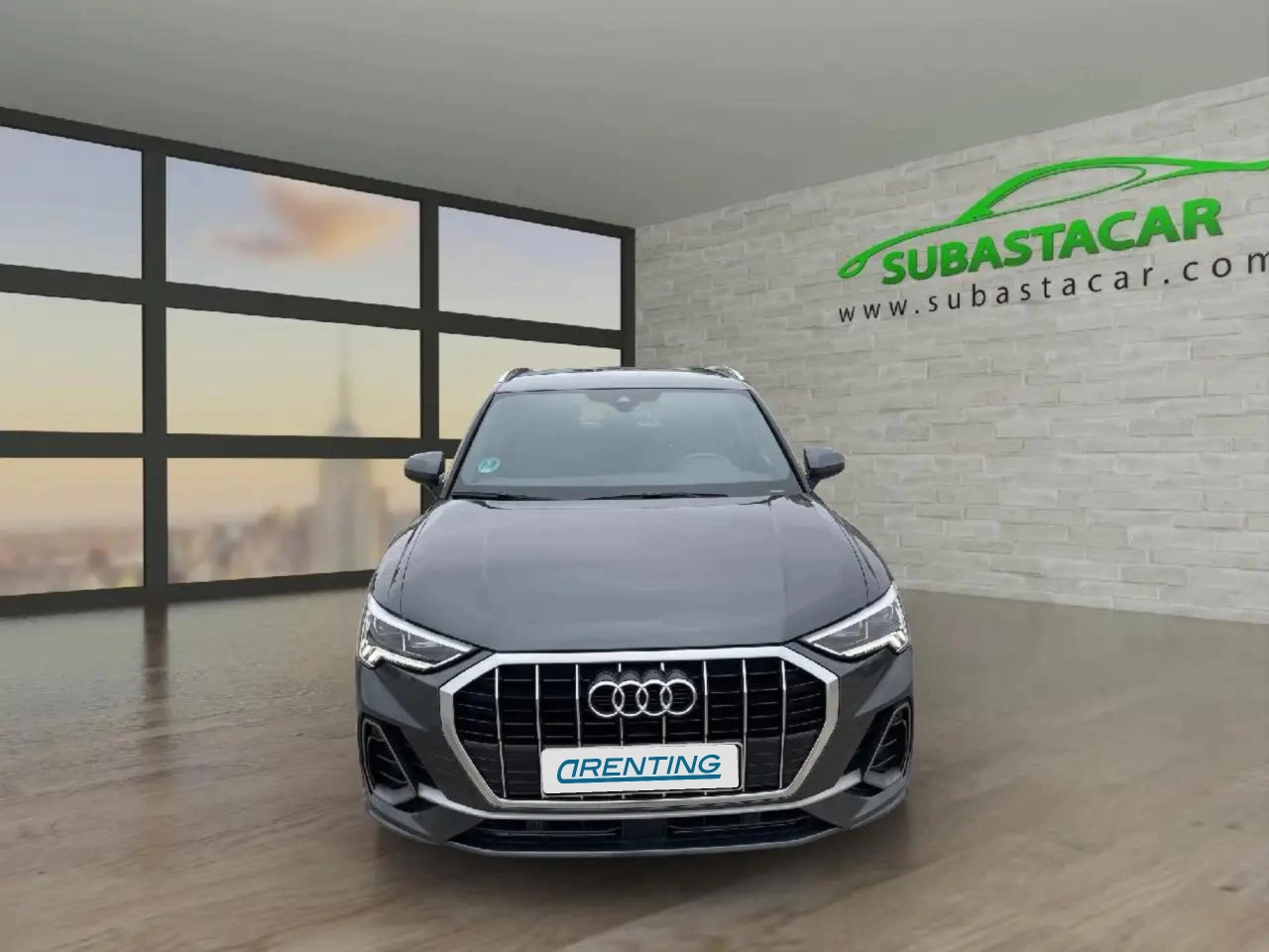 Renting Audi Q3 35 TDI S line S tronic 110kW Gris