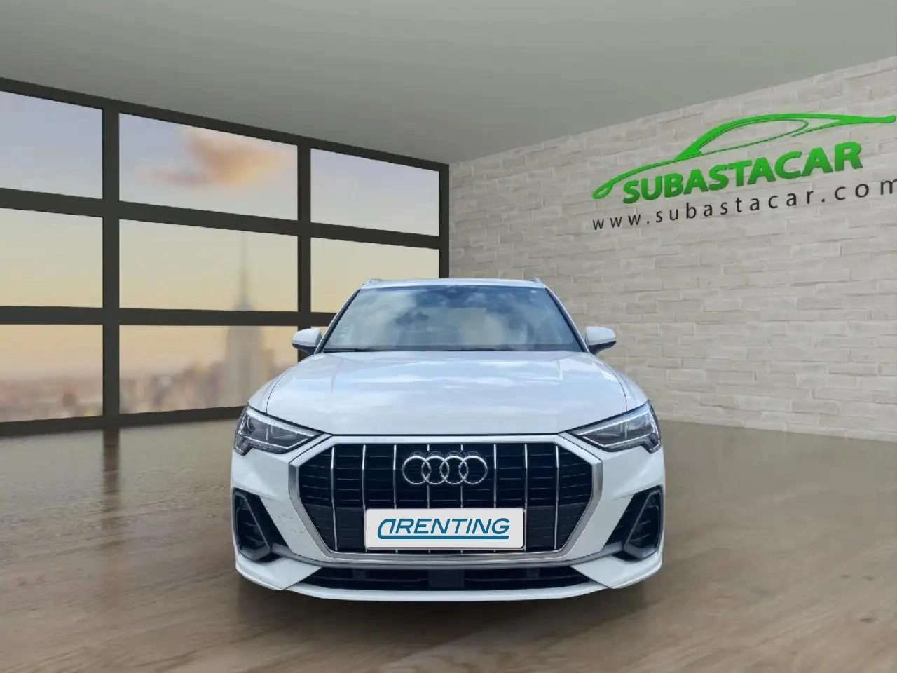 Renting Audi Q3 35 TDI S line Stronic 150hp 5d (MY23) Blanco