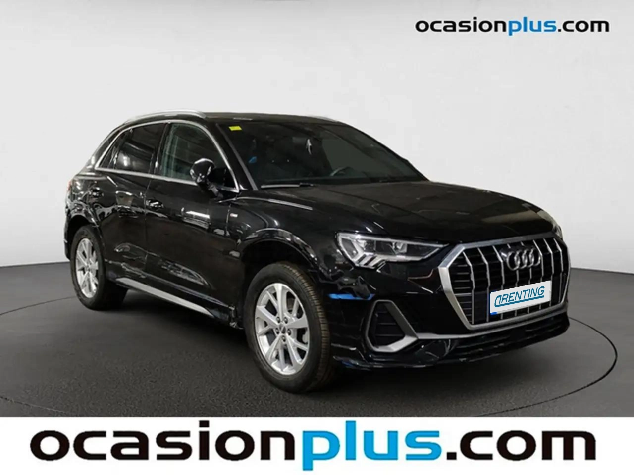 Renting Audi Q3 35 TFSI S line Negro