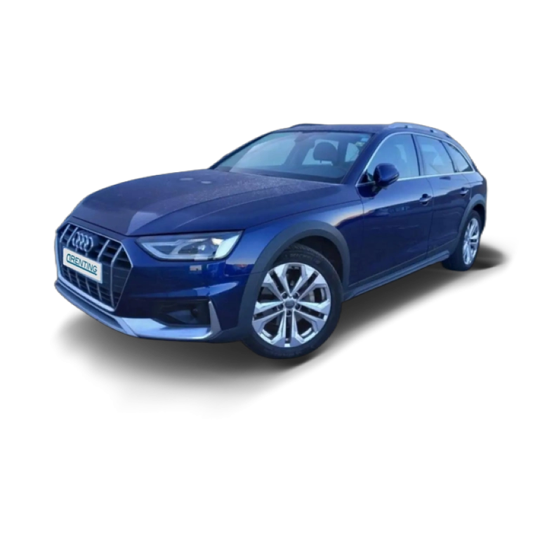 Renting Audi A4 allroad 40 TDI quattro S-Tronic 140kW Azul