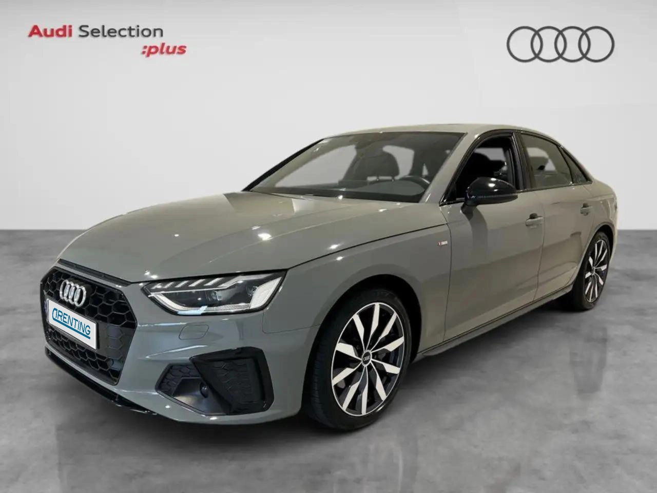 Renting Audi A4 40 TDI S line S tronic 150kW Gris