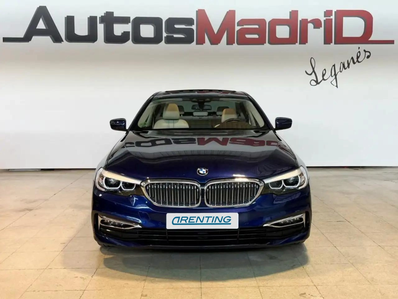 Renting BMW 520 520d Azul 1