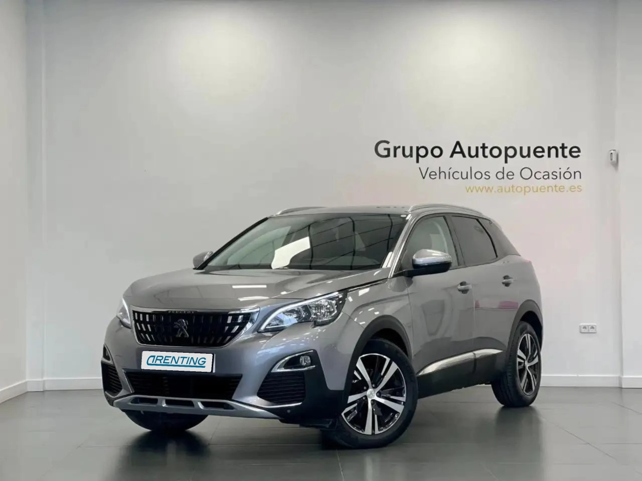 Renting Peugeot 3008 ALLURE Gris 1