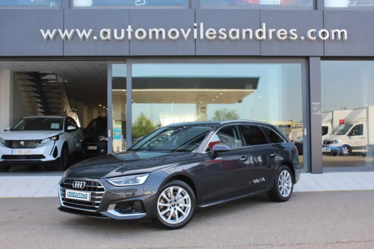 Renting Audi A4 Avant 40 TDI Advanced S tronic 150kW Gris