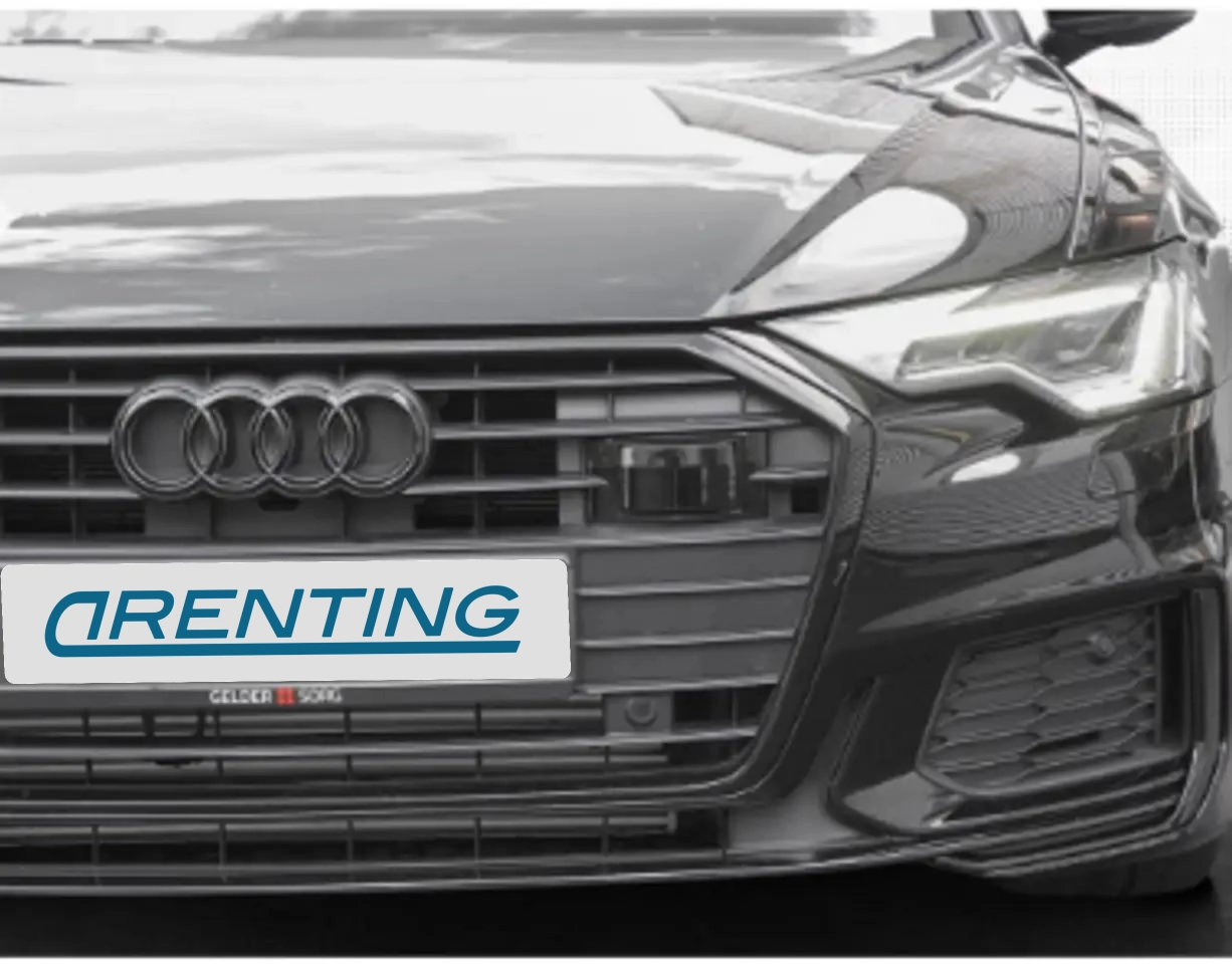 Renting Audi A6 Avant 55 TFSIe quattro-ultra Black line S tronic Negro